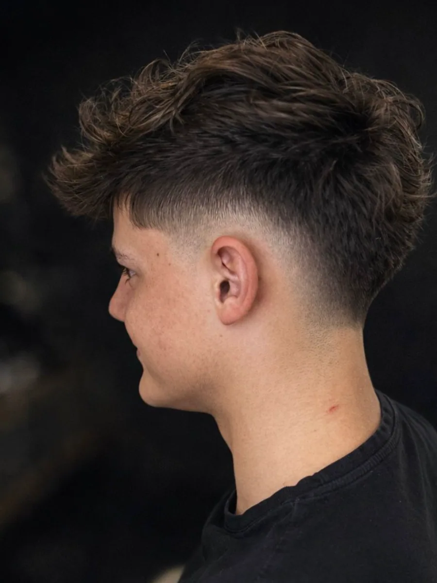 Taper fade de profil réalisé par JUSTY'L