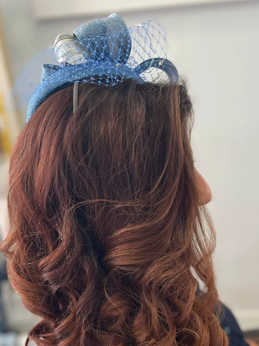 Wavy accessoirisé bleu